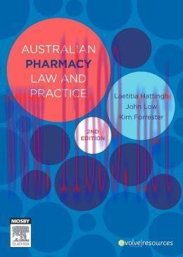[AME]Australian Pharmacy Law and Practice, 2nd Edition