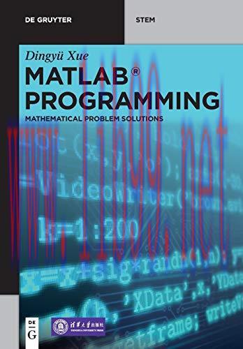 [FOX-Ebook]MATLAB Programming: Mathematical Problem Solutions