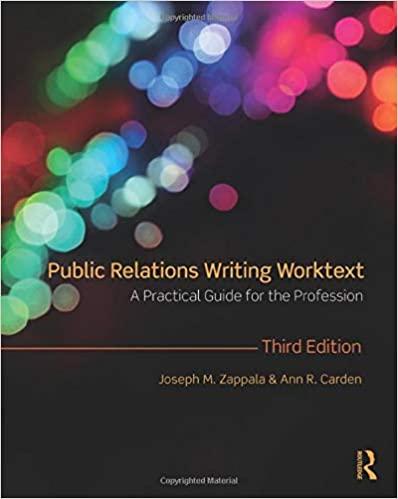 (PDF)Public Relations Writing Worktext