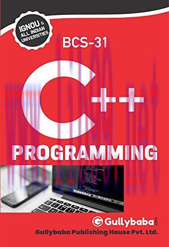 [FOX-Ebook]Gullybaba IGNOU 3rd Semester BCA (Latest Edition) BCS-031 C++ Programming