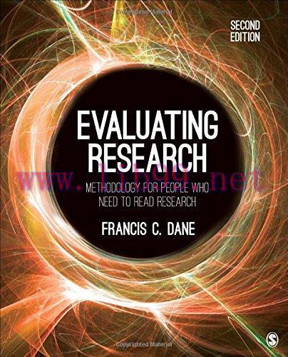 [FOX-Ebook]Evaluating Research: Methodology for People Who Need to Read Research, 2nd Edition