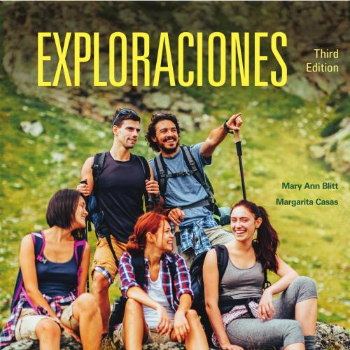 Exploraciones 3rd Edition By Mary Ann Blitt 120Yuan