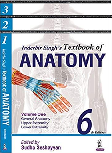 Inderbir Singh’s Textbook of Anatomy, 3 Volume Set