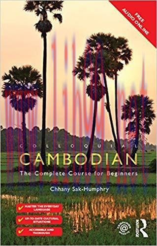 (PDF)Colloquial Cambodian: The Complete Course for Beginners (New Edition) (Colloquial Series) ...