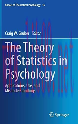 [AME]The Theory of Statistics in Psychology: Applications, Use, and Misunderstandings (Annals o...