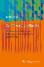 [PDF]Optimierungsmethoden: Einführung in die klassischen, naturanalogen und neuronalen Optimier...
