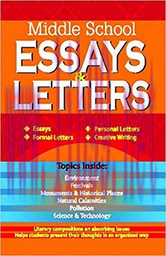 MIDDLE SCHOOL ESSAYS & LETTERS