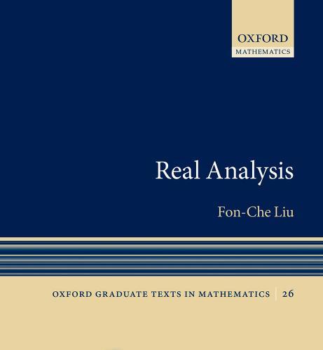Real Analysis - Fon-Che Liu