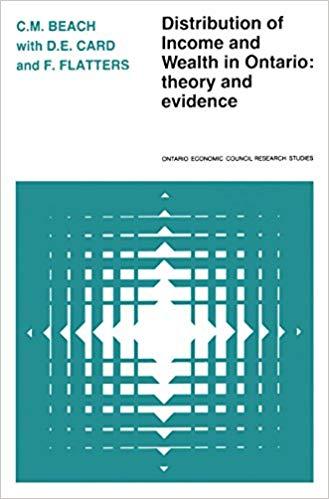 (PDF)Distribution of Income and Wealth in Ontario Theory and Evidence (Heritage Book 21) 1st Ed...