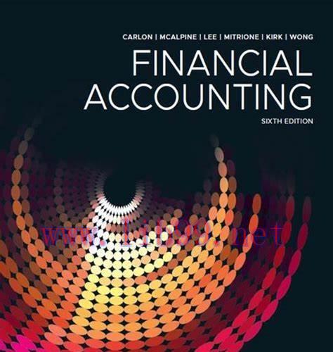 (PDF)Financial Accounting, 6th Edition for Australian & NZ Universities