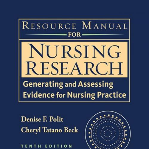Resource Manual for Nursing Research - Denise F. Polit & Cheryl T. Beck