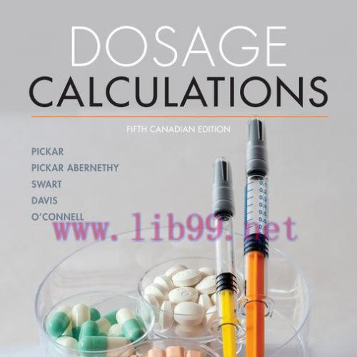 [AME]Dosage Calculations, 5th Edition (Original PDF)