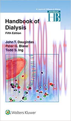 (PDF)Handbook of Dialysis 5th Edition