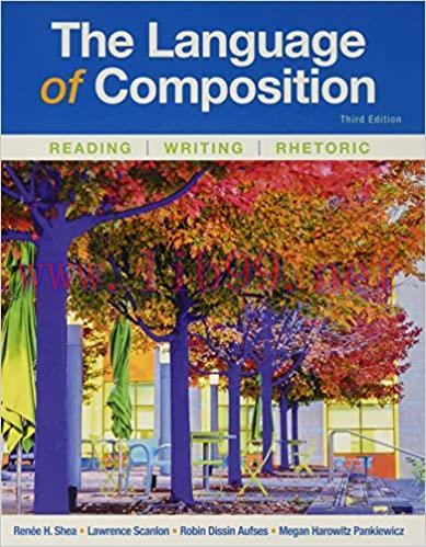 (PDF)The Language of Composition: Reading, Writing, Rhetoric
