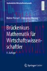 [PDF]Brückenkurs Mathematik für Wirtschaftswissenschaftler