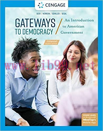 (PDF)Gateways to Democracy: An Introduction to American Government, Enhanced