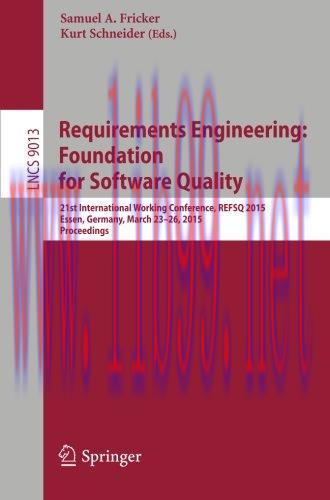 [FOX-Ebook]Requirements Engineering: Foundation for Software Quality (2015)