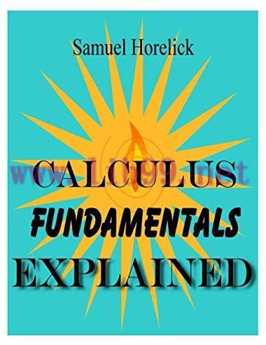 [FOX-Ebook]Calculus Fundamentals Explained, 2nd Edition