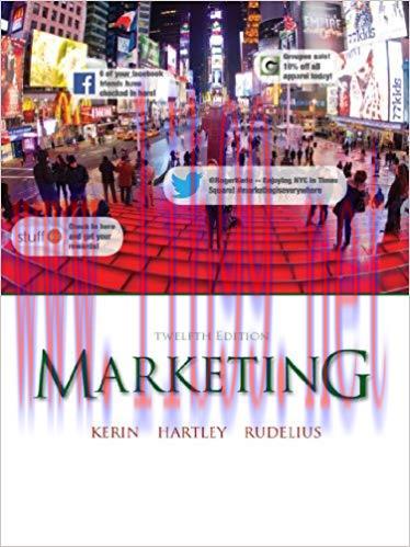 (PDF)Marketing, 12th Edition by Roger Kerin