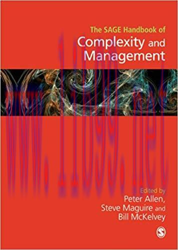 (PDF)The SAGE Handbook of Complexity and Management 1st Edition