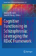 [PDF]Cognitive Functioning in Schizophrenia: Leveraging the RDoC Framework