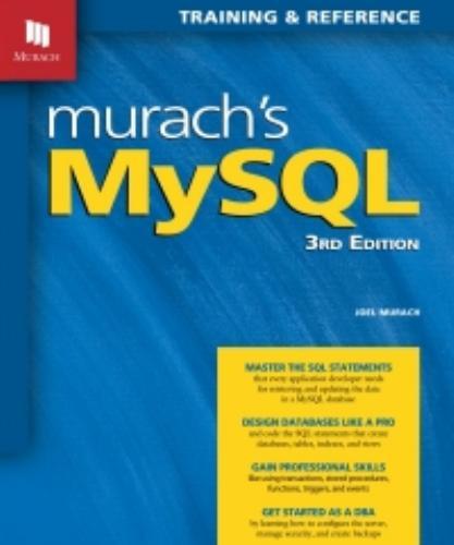 Murach's MySQL 3rd Edition by Joel Murach 160Yuan