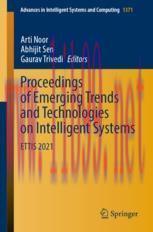 [PDF]Proceedings of Emerging Trends and Technologies on Intelligent Systems : ETTIS 2021