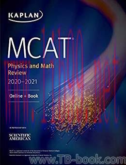 MCAT Physics and Math Review 2020-2021 by Kaplan Test Prep 课本