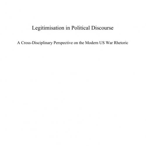 Legitimisation in Political Discourse (1)