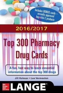 [AME]McGraw-Hill's 2016/2017 Top 300 Pharmacy Drug Cards (EPUB)