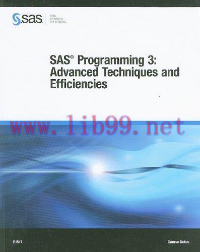 [FOX-Ebook]SAS Programming 3