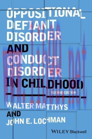 [AME]Oppositional Defiant Disorder and Conduct Disorder in Childhood, 2nd Edition (EPUB)