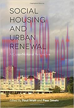 (PDF)Social Housing and Urban Renewal: A Cross-National Perspective