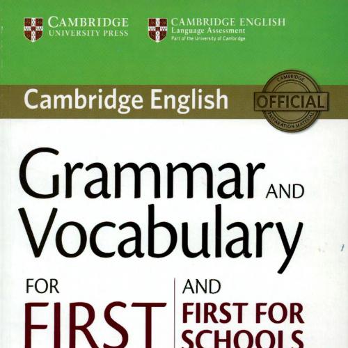 Grammar and Vocabulary for First and First for Schools with Answers - Wei Zhi