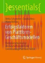 [PDF]Erfolgsfaktoren von Plattform-Geschäftsmodellen: Exemplarische Analyse des Geschäftsmodell...