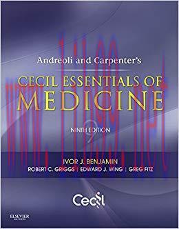 (PDF)Andreoli and Carpenter’s Cecil Essentials of Medicine E-Book (Cecil Medicine) 9th Edition