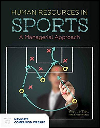 Human Resources in Sports A Managerial Approach