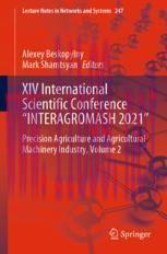 [PDF]XIV International Scientific Conference “INTERAGROMASH 2021”: Precision Agriculture and Ag...