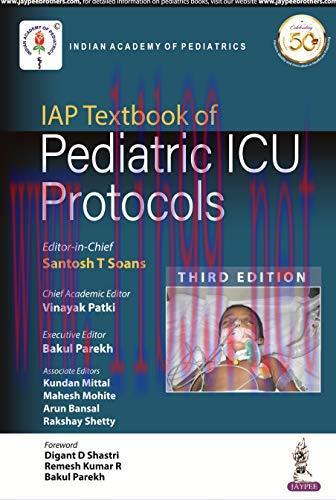 [AME]IAP Textbook of Pediatric ICU Protocols, 3rd Edition (Original PDF)
