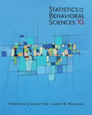 Statistics for the Behavioral Sciences 10th Edition by Gravetter