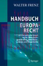 [PDF]Handbuch Europarecht: Band 4/II Europäische Grundrechte: Wirtschaftsgrundrechte, Gleichhei...