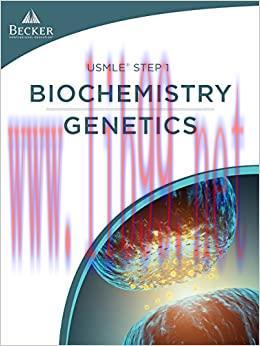 [AME]Becker USMLE Step 1 Biochemistry-Genetics 2017 (Image PDF)