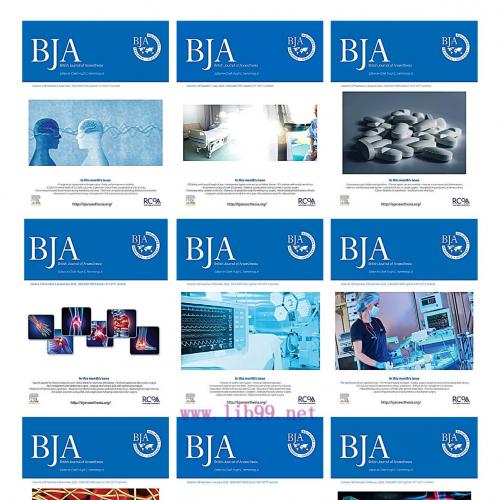 [AME]British Journal of Anaesthesia 2022 Full Archives (True PDF)