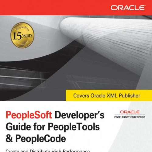 PeopleSoft developer's guide for PeopleTools & PeopleCode