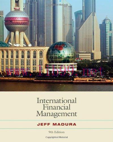 [FOX-Ebook]International Financial Management, 9th Edition