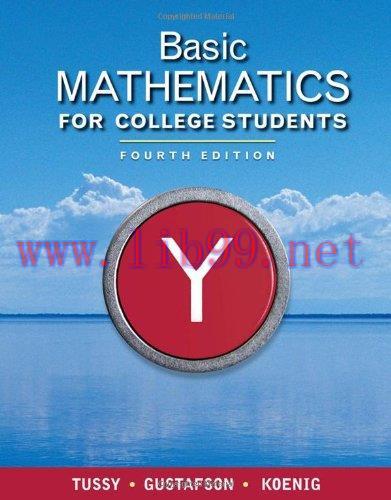 [FOX-Ebook]Basic Mathematics for College Students, 4th Edition