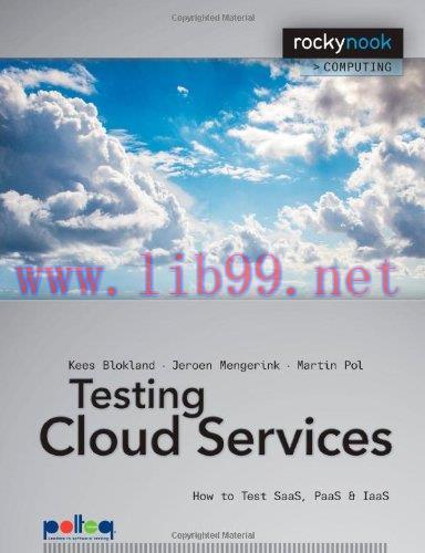 [FOX-Ebook]Testing Cloud Services: How to Test SaaS, PaaS & IaaS