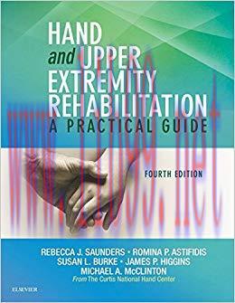 (PDF)Hand and Upper Extremity Rehabilitation – E-Book: A Practical Guide 4th Edition