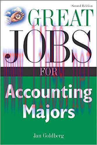 (PDF)Great Jobs for Accounting Majors, Second edition (Great Jobs For…Series) 2nd Edition