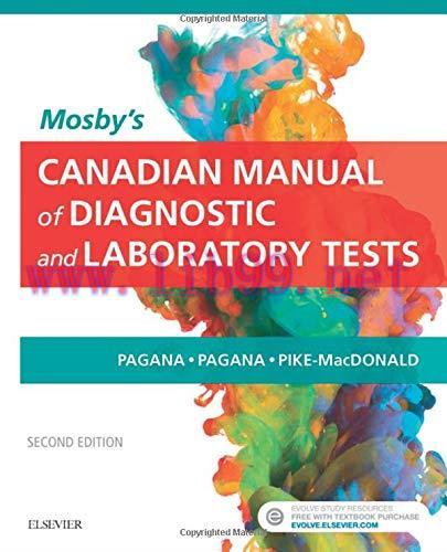 [AME]Mosby’s Canadian Manual of Diagnostic and Laboratory Tests, 2e (Original PDF)